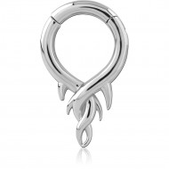 SURGICAL STEEL HINGED SEGMENT CLICKER