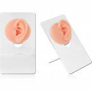 SILICON BODY JEWELLERY WITH DISPLAY - LEFT EAR