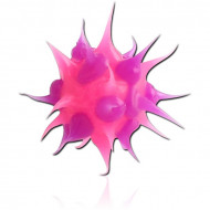 SILICONE SPIKEY BALL