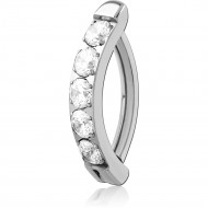 TITANIUM JEWELLED BELLY CLICKER