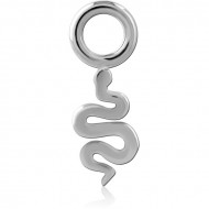 TITANIUM SLIDING CHARM FOR HINGED SEGMENT RING