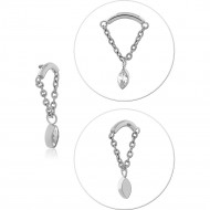 TITANIUM JEWELLED MICRO ATTACHMENT FOR 1.2MM INTERNALLY THREADED PINS