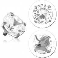 TITANIUM MICRO JEWELLED ATTACHMENT FOR 1.2MM INTERNALLY THREADED PINS
