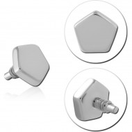 TITANIUM MICRO ATTACHMENT FOR 1.2MM INTERNALLY THREADED PINS