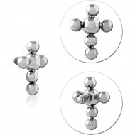 TITANIUM MICRO ATTACHMENT FOR 1.2MM INTERNALLY THREADED PINS