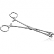 STAINLESS STEEL TONGUE CLAMP 7 INCHES PIERCING