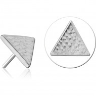 TITANIUM THREADLESS ATTACHMENT - TRIANGLE SIZE 2.5X2.5MM PIERCING