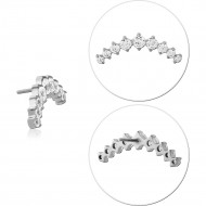 TITANIUM JEWELLED THREADLESS TOPS ATTACHMENT