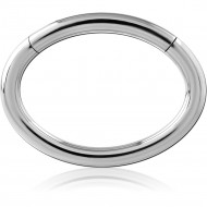 TITANIUM OVAL SHAPE HINGED SEGMENT RINGS PIERCING