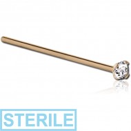 24 karat shop gold septum ring