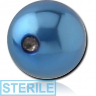 STERILE ANODISED SURGICAL STEEL BALL FOR BALL CLOSURE RING
