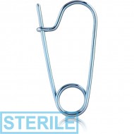 STERILE ANODISED SURGICAL STEEL SAFETY PIN