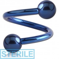 STERILE ANODISED SURGICAL STEEL BODY SPIRAL