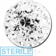 STERILE CRYSTALINE JEWELLED COATED BALL PIERCING