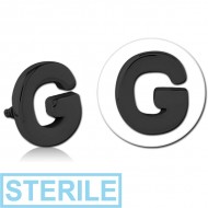 STERILE BLACK PVD COATED SURGICAL STEEL MICRO ATTACHMENT FOR 1.2MM INTERNALLY THREADED PINS - G