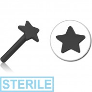 STERILE BLACK PVD COATED SURGICAL STEEL THREADLESS ATTACHMENT - STAR