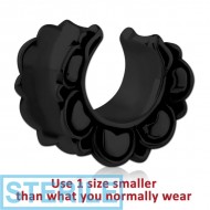 STERILE BLACK PVD COATED SURGICAL STEEL HALF TUNNEL