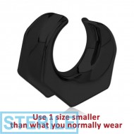 STERILE BLACK PVD COATED SURGICAL STEEL HALF TUNNEL