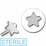 STERILE TITANIUM PUSH FIT ATTACHMENT FOR BIOFLEX INTERNAL LABRET - STAR