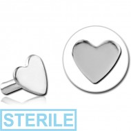 STERILE TITANIUM PUSH FIT ATTACHMENT FOR BIOFLEX INTERNAL LABRET - HEART