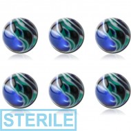 STERILE PACK OF 6 UV MICRO BALL