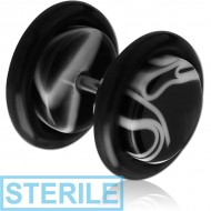 STERILE UV ACRYLIC MARBLE FAKE PLUG