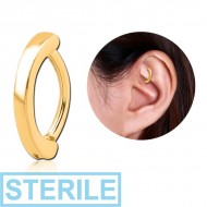 STERILE GOLD PVD COATED SURGICAL STEEL ROOK CLICKER