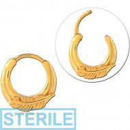 STERILE GOLD PVD COATED SURGICAL STEEL MULTI PURPOSE CLICKER