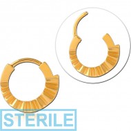 STERILE GOLD PVD COATED SURGICAL STEEL MULTI PURPOSE CLICKER