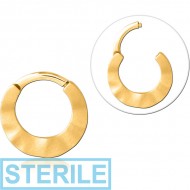 STERILE GOLD PVD COATED SURGICAL STEEL MULTI PURPOSE CLICKER