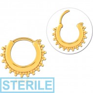 STERILE GOLD PVD COATED SURGICAL STEEL MULTI PURPOSE CLICKER