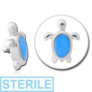 STERILE SURGICAL STEEL MICRO ATTACHMENT FOR 1.2MM INTERNALLY THREADED PINS - TURTLE