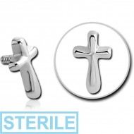 STERILE SURGICAL STEEL MICRO ATTACHMENT FOR 1.2MM INTERNALLY THREADED PINS - CROSS