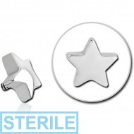 STERILE SURGICAL STEEL MICRO ATTACHMENT FOR 1.2MM INTERNALLY THREADED PINS - STAR