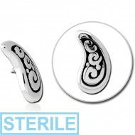 STERILE SURGICAL STEEL MICRO ATTACHMENT FOR 1.2MM INTERNALLY THREADED PINS - FILIGREE
