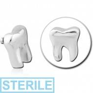 STERILE SURGICAL STEEL MICRO ATTACHMENT FOR 1.2MM INTERNALLY THREADED PINS - TOOTH