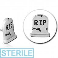 STERILE SURGICAL STEEL MICRO ATTACHMENT FOR 1.2MM INTERNALLY THREADED PINS - TOMB