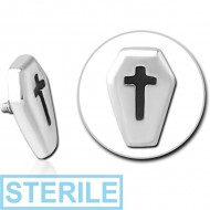STERILE SURGICAL STEEL MICRO ATTACHMENT FOR 1.2MM INTERNALLY THREADED PINS
