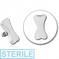 STERILE SURGICAL STEEL MICRO ATTACHMENT FOR 1.2MM INTERNALLY THREADED PINS - BONE PIERCING
