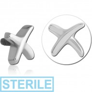 STERILE SURGICAL STEEL MICRO ATTACHMENT FOR 1.2MM INTERNALLY THREADED PINS