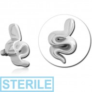 STERILE SURGICAL STEEL MICRO ATTACHMENT FOR 1.2MM INTERNALLY THREADED PINS