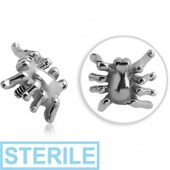STERILE SURGICAL STEEL MICRO ATTACHMENT FOR 1.2MM INTERNALLY THREADED PINS - SPIDER