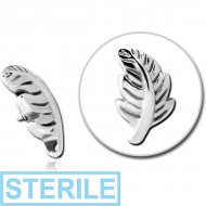 STERILE SURGICAL STEEL MICRO ATTACHMENT FOR 1.2MM INTERNALLY THREADED PINS - LEAF