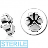 STERILE SURGICAL STEEL MICRO ATTACHMENT FOR 1.2MM INTERNALLY THREADED PINS - PAW