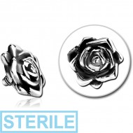 STERILE SURGICAL STEEL MICRO ATTACHMENT FOR 1.2MM INTERNALLY THREADED PINS - ROSE
