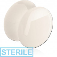 STERILE ORGANIC BONE POWDER PLUG DOUBLE FLARED