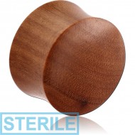 STERILE ORGANIC WOODEN PLUG WOOD-SAWO DOUBLE FLARED