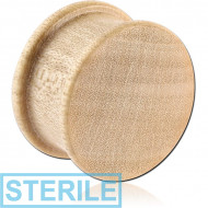 STERILE ORGANIC WOODEN PLUG CROCODILE RIDGED