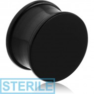 STERILE ORGANIC HORN PLUG RIDGED