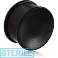 STERILE WOODEN ORGANIC IRON PLUG CONCAVE RIDGED